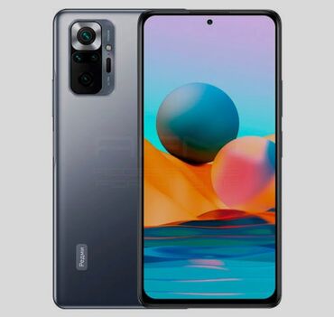 поко ф 4: Redmi, Redmi Note 10, Б/у, 128 ГБ, цвет - Серый, 2 SIM