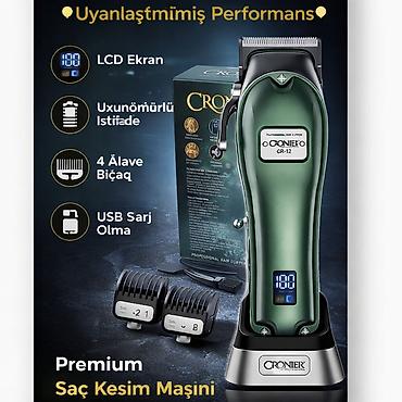 sac duzumləri: №: 13160 Məhsulun adı: Trimmer CRONIER CR-12 Brend: Cronier — 2