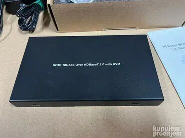 Aksesoari za TV i video: *** AKCIJA *** 0534 Wall Plate HDMI v2.0b HDBaseT Extender POE-100m; — 8