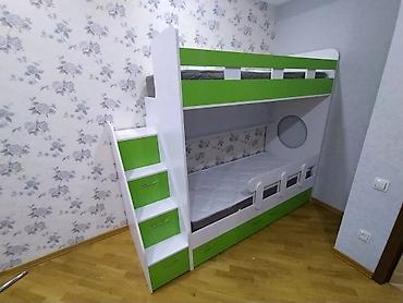 Oğlan və qız üçün, Yeni, Çarpayı, Matras ilə, Siyirməli, Laminat