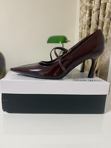 Salonke: Nine West salonke - Boja: Dark Red 600 (tamno bordo, lak koža efekat) — 6