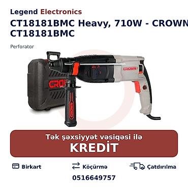 cekic 2018 cekic 2018: Elan başlığı: Perforator CT18181BMC Heavy, 710W - CROWN CT18181BMC — 1