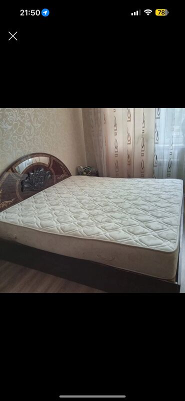 Çarpayılar: İşlənmiş, İkinəfərlik çarpayı, Matras ilə
