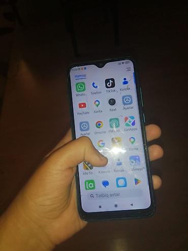 telfon ayfon: Redmi 9A, 32 GB, rəng - Mavi, Qırıq — 2