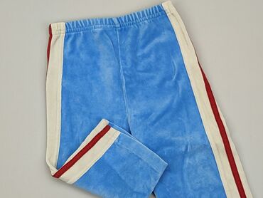 błękitne legginsy: Спортивні штани, 12-18 міс., стан - Хороший