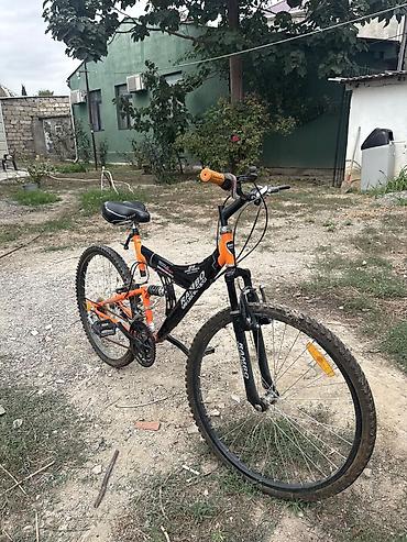 sr suntour: Satilir Təkər: təxminən 26" Tip: dağ/MTB Çərçivə: polad, arxa və ön — 1