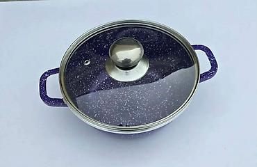 Šerpe: Pet serpi sa pet staklenih poklopaca 10 delova Eco friendly Lonac — 6