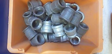 Другая сантехника: Металлическая деталь цилиндрической формы с несколькими кольцевыми — 6