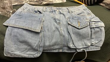 джинсы женские новые: Юбка, Мини, Джинс