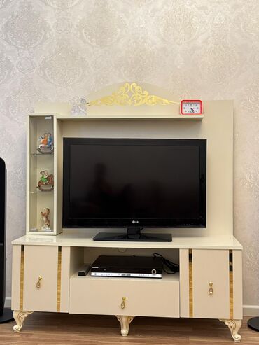 tv stand: Б/у, Прямой ТВ стенд, С полками, Ламинат, Турция