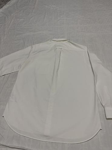 белоснежная рубашка: Мужская рубашка, XL, Uniqlo, Б/у, цвет - Белый, Самовывоз, Платная доставка — 2