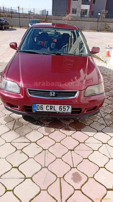 Honda: Honda Civic: 1.6 l. | 1996 έ. Λιμουζίνα — 2