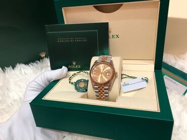 швейцарские часы фирменные: Rolex DateJust ️Премиум качества ️Сапфировое стекло ️Механика с