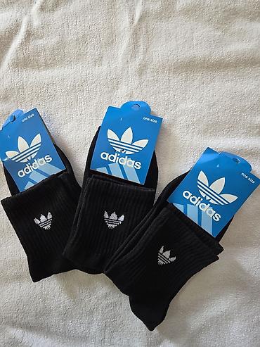dm kompresivne čarape: Adidas Originals čarape – crne, „one size“ -5 pari 700 dinara -3 para — 1