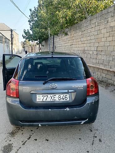 corolla 2006: Toyota Corolla: 1.4 l | 2006 il Hetçbek — 4