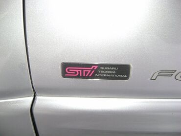 значек субару: ЗНАЧЕК «STI» оригинал ! Subaru / legacy / forester / impreza