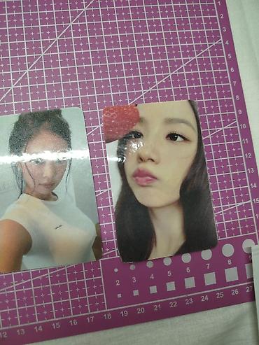 İncəsənət və kolleksiyalar: K-pop fotokartları (idol fotocard seti) əllə işlənilip əsla bükülmür — 2