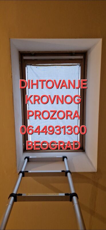 Prozori: Usluga: popravka i zaptivanje krovnih prozora - Specijalizovana — 9