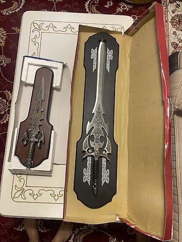 qanli əl şəkilləri: Dekorativ divar qılıncı dəsti - 2 ədəd kolleksiya tipli dekorativ — 7