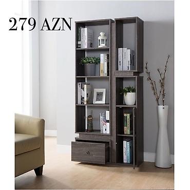 kitab şkaf: Mebel dəstləri – kitab və vitrin rəfləri Model 1 – 249 AZN: - — 5