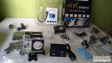 Video kamere: GoPro Sportska 4K Kamera ULTRA HD WiFi Odlična go pro — 4