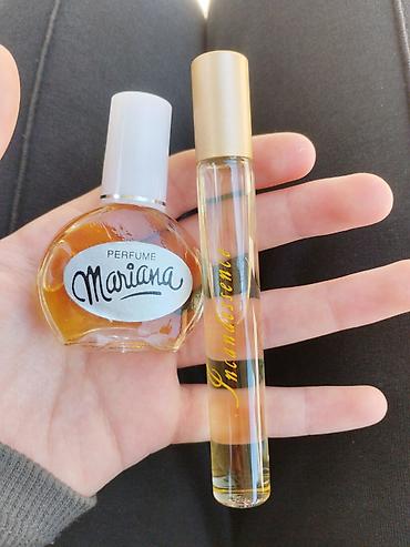 люкс косметика: Парфюмерный набор из двух ароматов: Продам винтажные духи Mariana + — 1