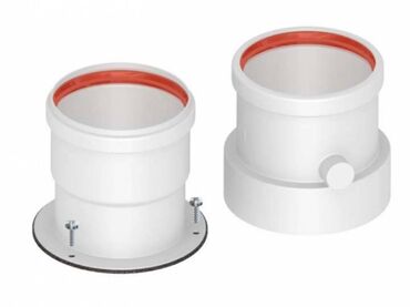 tualet bacoku: Qazan adapteri D= 110-200 mm, Polad növü: AISI 316; AISI 430 LLC