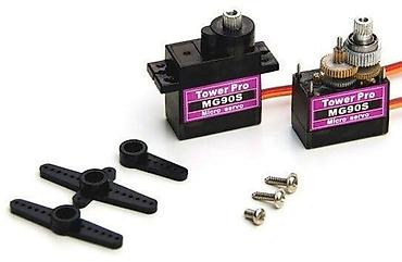 Металлопрокат: MG90 Servo Motor Metal Dişli – 180° (Tower Pro MG90S) Tower Pro MG90S — 4