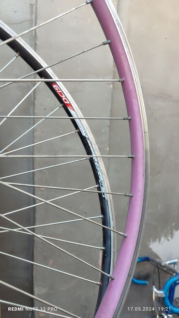 велосипед япония: Пара колес передний и задний, 28 размер алюминиевые двухслоенные