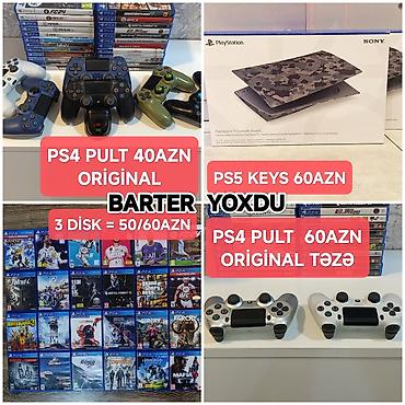 PS4/5 disk=20 / 3əd=50 Şəkildə olan disklərdi–başqa disk yoxdu❗