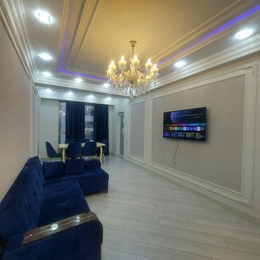 Uzunmüddətli kirayə mənzillər: Blue residence 8 noyabr pr nargile kafe ile uzbe uz yerlesir 9 — 2