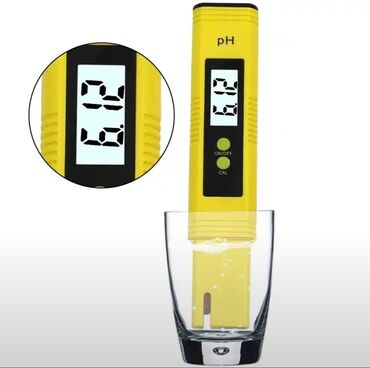Наклейки и эмблемы: Измеритель качества воды с диапазоном измерений 0-14. pH