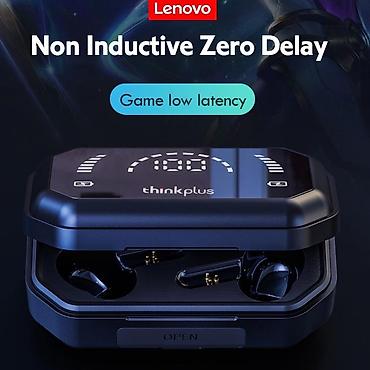 pro 4: Yeni Simsiz (Bluetooth) Qulaqcıqlar, Lenovo, rəng - Qara — 6