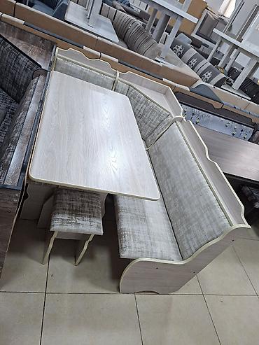 table study: Кухонный стол и стул, Новый, Бесплатная доставка, цвет - Бежевый — 1
