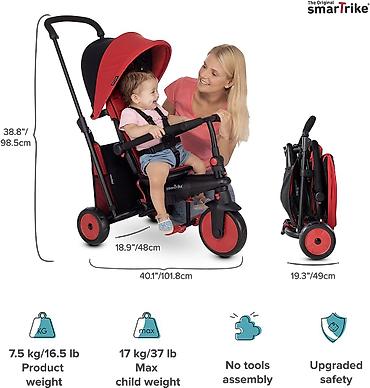 laguna pernice: SMART TRIKE TRICIKL STR3 PLUS – CRVENI (Šifra proizvoda: 5021533-80) — 6