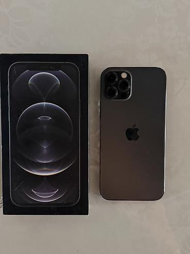 мереке видео: IPhone 12 Pro, Колдонулган, 128 ГБ, Графит, Коргоочу айнек, Каптама, Куту, 75 % — 1
