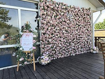 2 цифра: Аренда цветочных фото-зон (flower wall) для мероприятий. - Плотные — 3