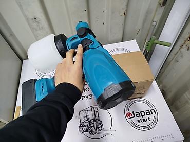 апарат: Аккумуляторный краскопульт (SPRAY GUN) Описание: - Ручной — 3