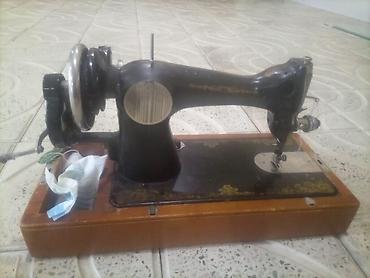 Tikiş maşınları: Mexanik tikiş maşını – klassik model - Korpus: taxta baza və — 4