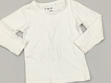 biała gładka bluzka: Blouse, 5.10.15, 1.5-2 years, 86-92 cm, condition - Good
