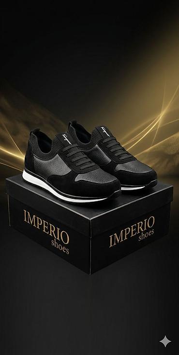 sabo 40: İmperio Shoes – kişi idman üslublu ayaqqabı - Dizayn: modern sport — 1