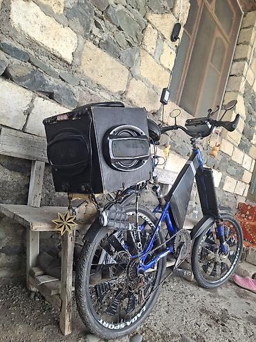 электро велосипед: Satır velosipet əla vəziyətdədi moped və mateskletlə də barter olunur — 8