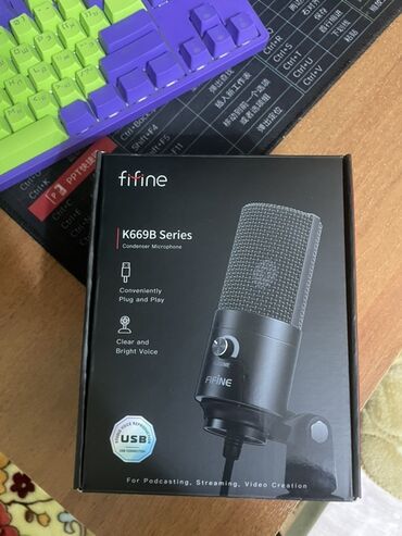 jbl go: Конденсаторный микрофон Fifine K669B Series, предназначенный для