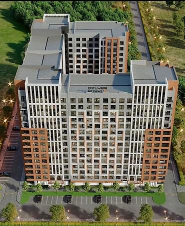 горгаи: 2 комнаты, 73 м², Тунгуч мкр Элитка, 6 этаж, ПСО (под самоотделку) — 6