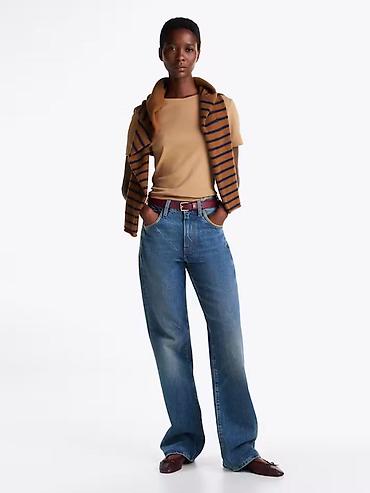 футболка с америки: Футболка, Классическая модель, США, Tommy Hilfiger, Хлопок, Новый, XS, S — 2
