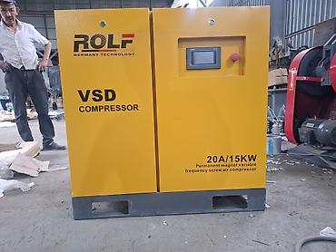 Роторный винтовой компрессор ROLF VSD, 20A/15 kW - Тип: винтовой