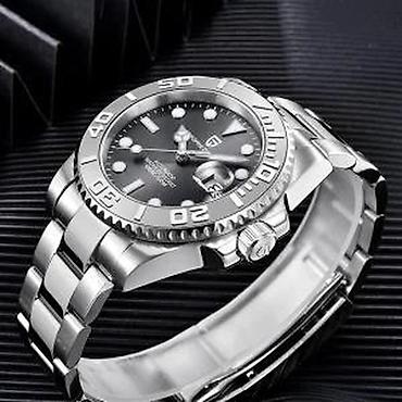 Ručni satovi: PAGANI DESIGN PD-1651 - Siva -Rolex YACHT MASTER Homage Potpuno nov — 11