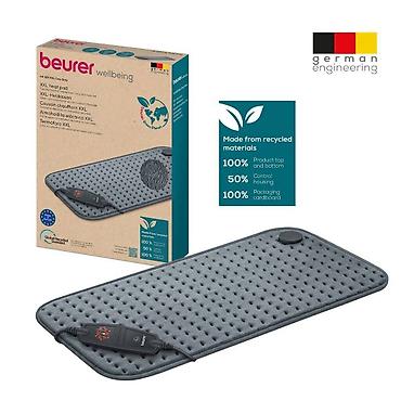 Электрическая грелка Beurer HK 123 XXL Cosy Grey Green Planet Уютный