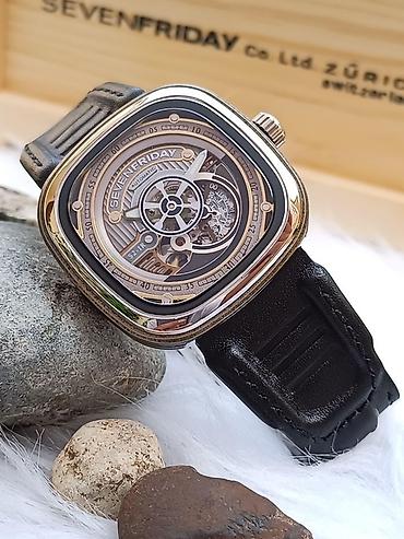 qanlı qol: Yeni, Qol saatı, Sevenfriday, rəng - Qara — 1
