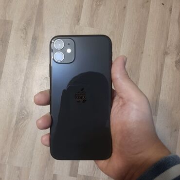 i̇phone 11 qiymeti: IPhone 11, 128 GB, Qara, Face ID, Simsiz şarj, Sənədlərlə